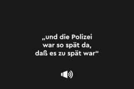 Un|sichtbarer Terror. Orte rechter Gewalt in Deutschland