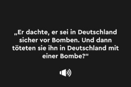 Un|sichtbarer Terror. Orte rechter Gewalt in Deutschland